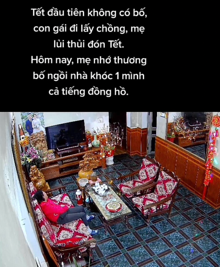 Rơi nước mắt cảnh bố mẹ lủi thủi ăn cơm ngày Tết, khi 4 con gái đều về nhà chồng Ảnh 2