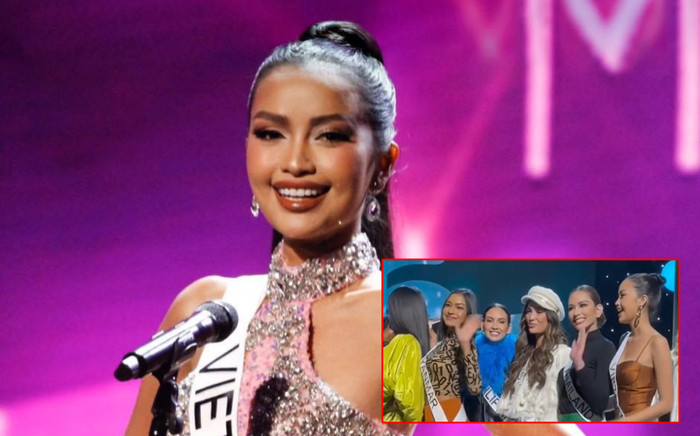 Rầm rộ khoảnh khắc Miss Universe 2022 đứng giữa 3 đại diện Đông Nam Á: Đứng chơi ai ngờ cho tàng hình Ảnh 2