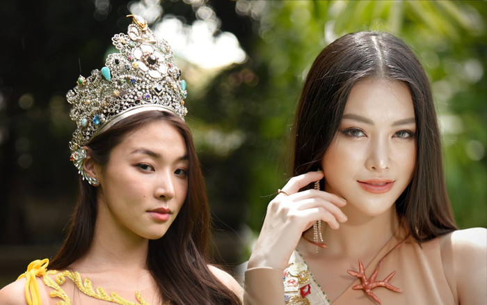 Miss Earth 2022 mặt mộc đội vương miện: Nhìn vẫn dưới cơ Phương Khánh 4 năm trước Ảnh 2