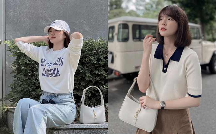 Nàng thơ Hải Tú 'chung tình' với một mẫu túi xách hiệu, diện lên rừng xuống biển suốt mấy năm Ảnh 2