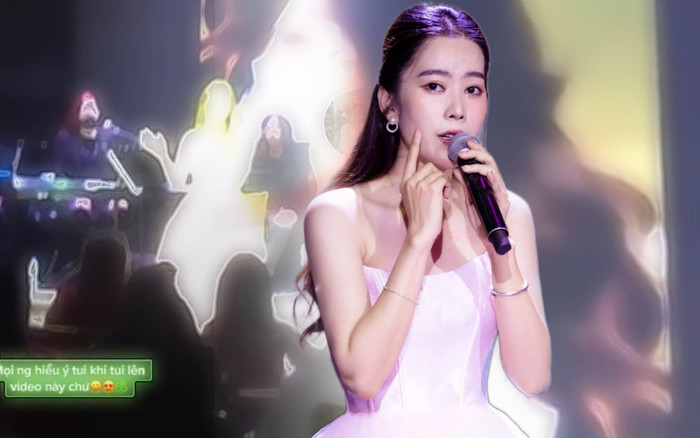 Xôn xao khán giả nói lớn khi Nam Em đang hát: 'Ở ngoài khác xa với trên hình nhiều' Ảnh 2