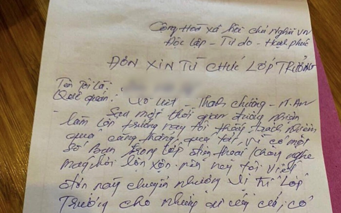Quá mệt mỏi khi kêu gọi họp lớp dịp Tết đến, chàng trai làm đơn xin từ chức lớp trưởng sau 22 năm Ảnh 2