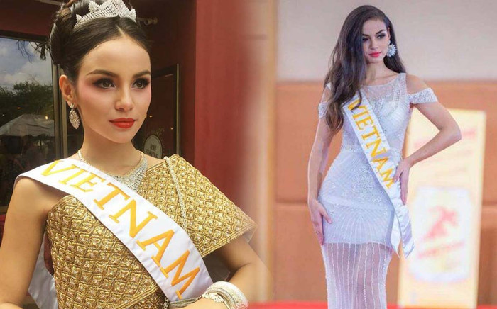 Mỹ nhân lai được netizen giục thi Miss Universe Vietnam: Từng mang sash Việt thi quốc tế Ảnh 2