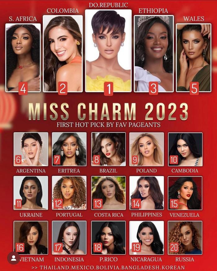 Top 40 Miss Charm lộ diện, hàng loạt bảng dự đoán được tung ra: Profile ai cũng siêu đỉnh Ảnh 7