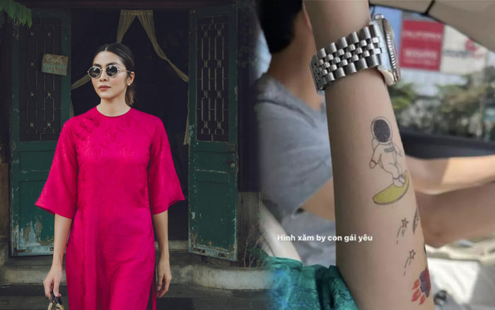 Ngọc nữ màn ảnh Việt xăm hình lớn ở cánh tay, ý nghĩa đằng sau khi khiến fan xuýt xoa Ảnh 2