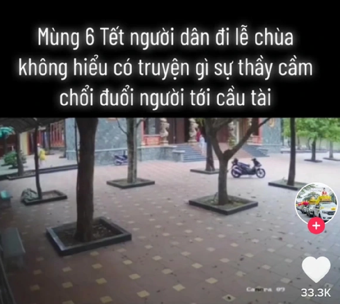 Clip 'sư thầy cầm chổi đuổi người' bị chú thích sai sự thật Ảnh 3