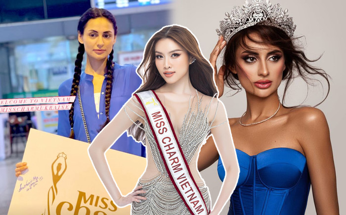 Đối thủ đầu tiên của Thanh Thanh Huyền đã đến Việt Nam: Nhan sắc gây choáng, mặt mộc đẹp 'bất chấp' Ảnh 2