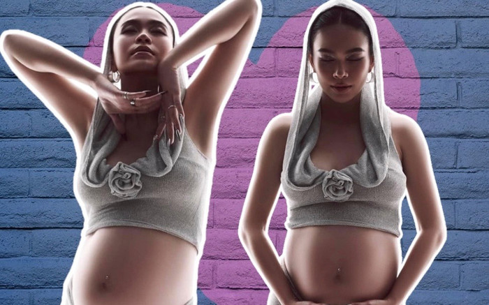 Mâu Thuỷ hồi hộp chờ ngày lâm bồn, tiết lộ sức khỏe ngày cuối thai kì Ảnh 2