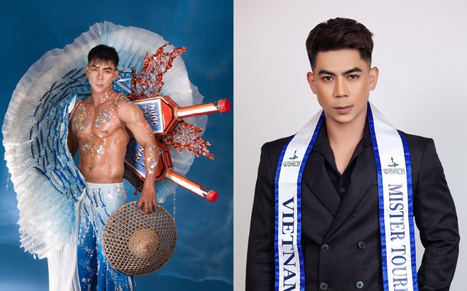 Góc độc đáo: Đại diện Việt Nam mang 'nước mắm Phú Quốc' đi tranh giải Best National Costume Ảnh 2