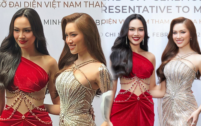 Khoảnh khắc Thanh Thanh Huyền 'lu mờ' trước Á hậu Thuỷ Tiên: Nhìn vào không biết ai là Miss Charm! Ảnh 2