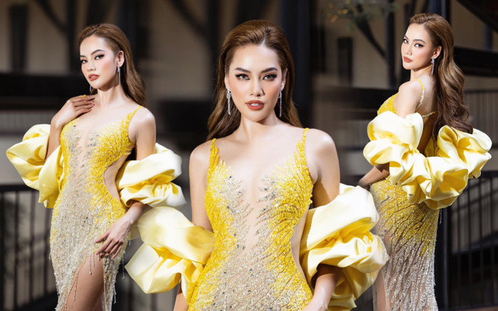 Lê Hoàng Phương khoe body đẹp tối tân với váy 'Nữ thần của nước': 10 điểm tuyệt đối cũng không ngoa Ảnh 2