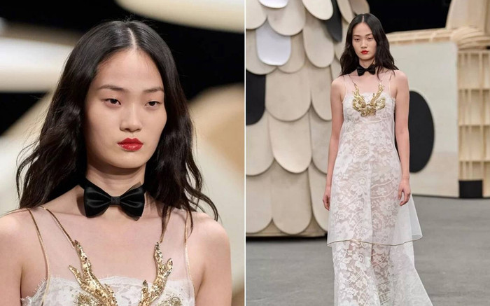 Model châu Á đầu tiên kết màn thương hiệu xa xỉ Chanel: Đi cạnh Gigi Hadid vẫn nổi bần bật! Ảnh 2