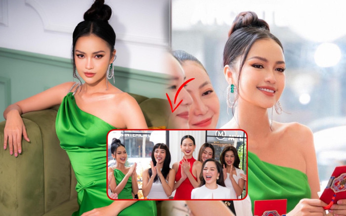 Ngọc Châu 'chặt đẹp' Hoa hậu Bảo Ngọc - Thiên Ân khi dự chung sự kiện: Nhìn vào là biết 'chánh cung'! Ảnh 2