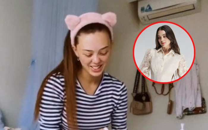 Vợ Bùi Tiến Dũng thoải mái khoe mặt mộc, để lộ diện mạo chuẩn 'mẹ bỉm' khi ở nhà Ảnh 2