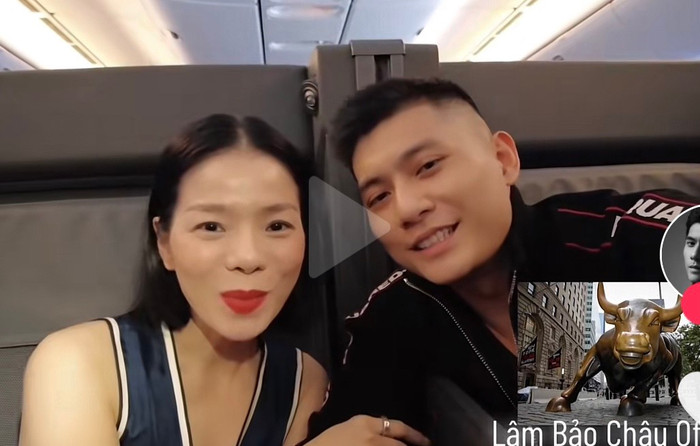 Lâm Bảo Châu chăm chút cho bạn gái từng tí một khiến ai nhìn vào cũng phải ghen tỵ.