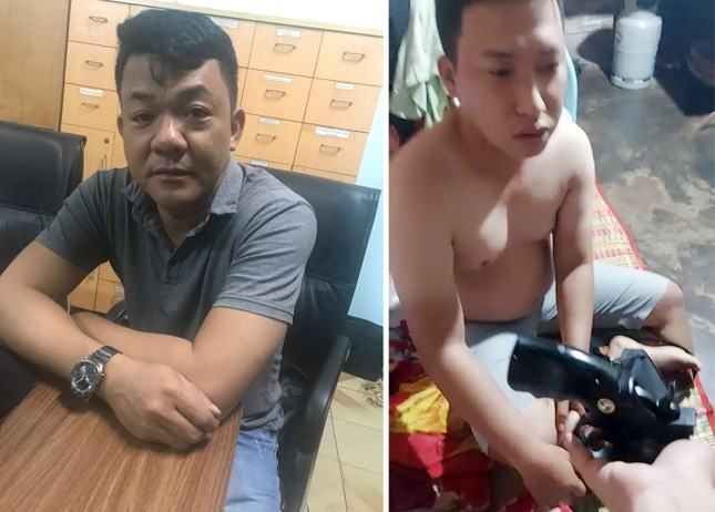 2 đối tượng trong vụ nổ súng