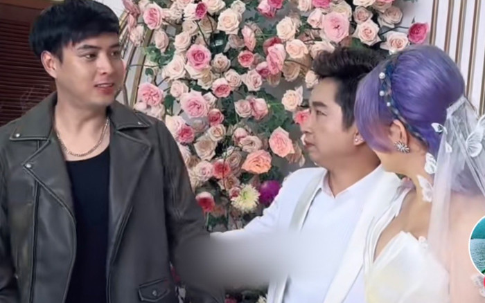 Hồ Quang Hiếu bảnh bao đến chúc mừng đám cưới ca sĩ Bảo Anh Ảnh 2