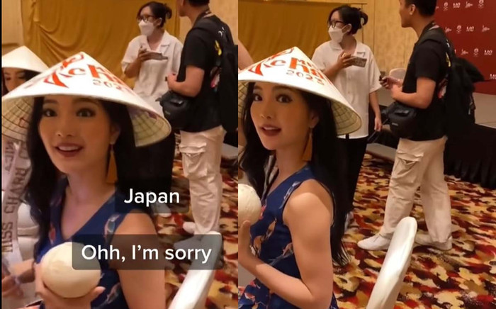 Góc 'quê độ': Ekip Miss Charm nói nhầm quốc tịch của thí sinh rồi... bỏ chạy Ảnh 2