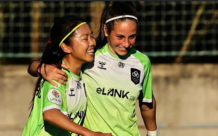 Đá phạt thành bàn như Messi, Huỳnh Như gây sốt ở Bồ Đào Nha Ảnh 2