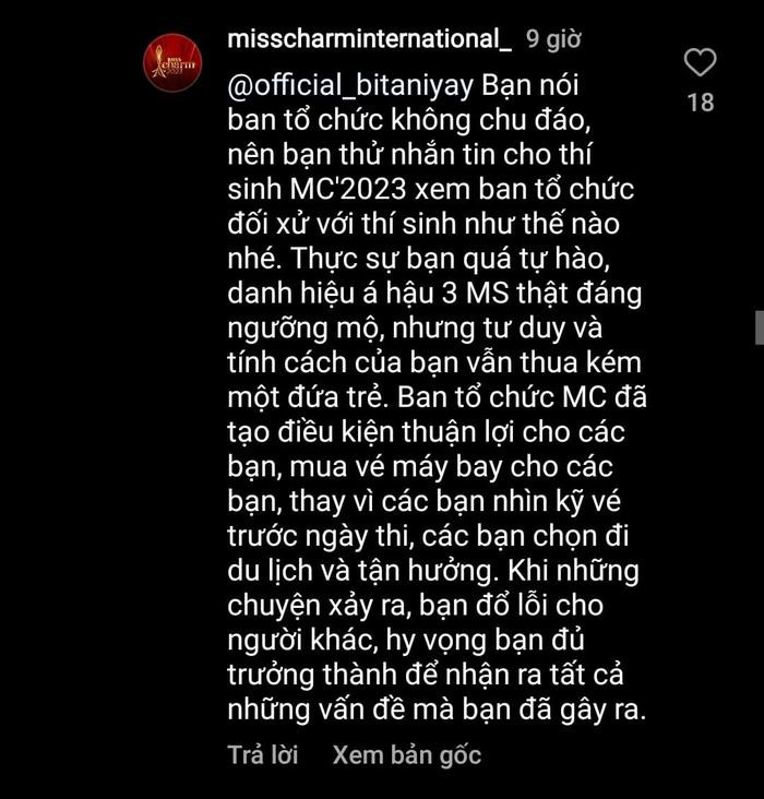 Một đại diện Miss Charm 'tố' ban tổ chức vô trách nhiệm nhưng bị netizen phản pháo: 'Đáng đời lắm' Ảnh 3