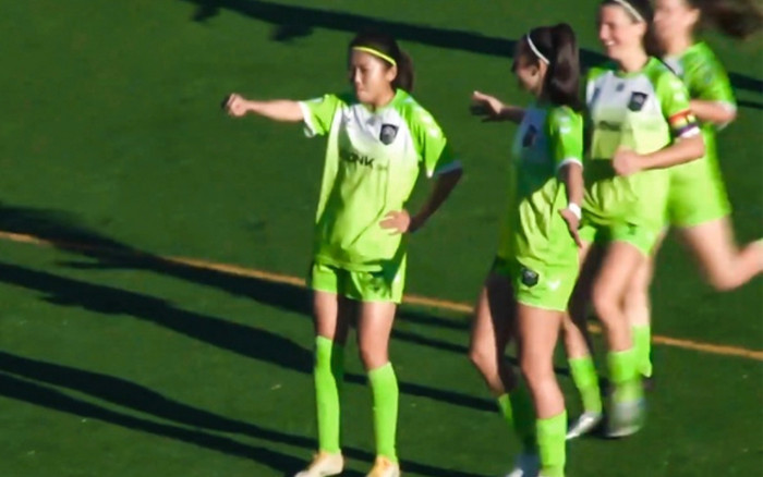 Huỳnh Như nhảy điệu See tình của Hoàng Thuỳ Linh ăn mừng siêu phẩm ở Bồ Đào Nha Ảnh 2