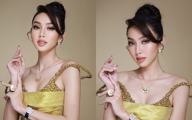 'Mở hàng' thảm đỏ đầu năm, Thùy Tiên thôi miên khán giả với nhan sắc đẳng cấp hoa hậu quốc tế Ảnh 2