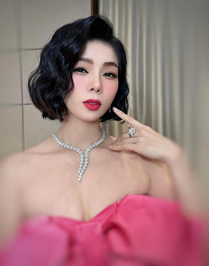 Lệ Quyên mới đây đã bị một netizen cho rằng 'sân si'.