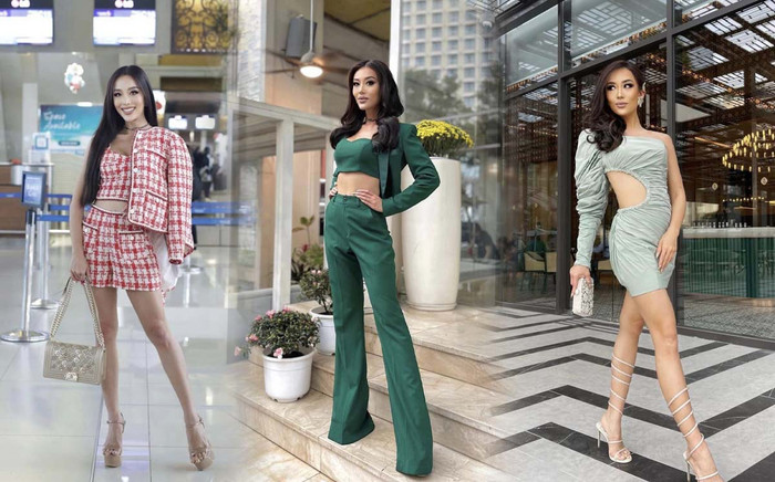 Miss Charm Indonesia thay đồ 'xoành xoạch' trong 2 ngày thi đấu: Tính đoạt giải Miss Fashion? Ảnh 2