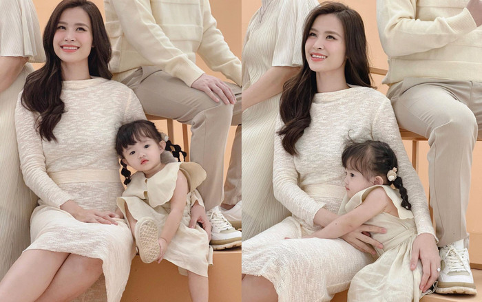 Đông Nhi để lộ vòng hai to bất thường bên cạnh ái nữ Winnie, bị netizen nghi có bầu lần 2 Ảnh 2