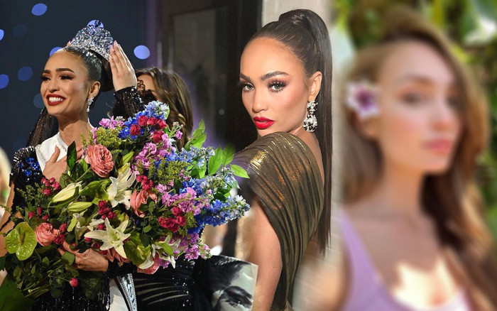 'Há hốc mồm' với mặt mộc của Hoa hậu Hoàn vũ 2022: Thay đổi 180 độ như người khác? Ảnh 2