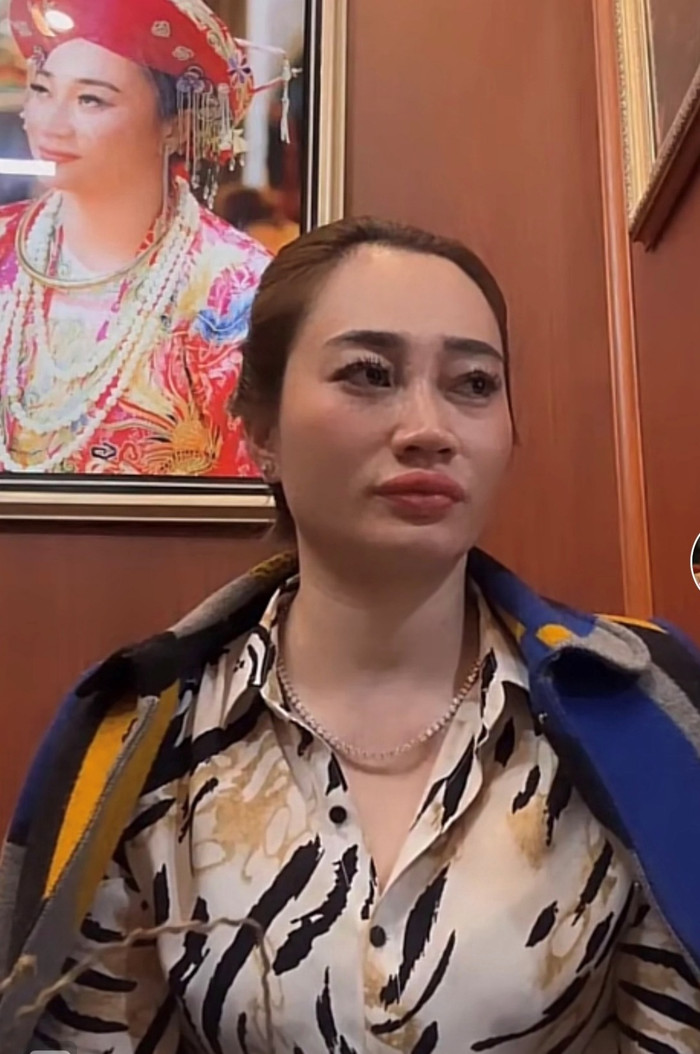 Người phụ nữ có những clip tiktok nhận được sự quan tâm lớn của dư luận. (Ảnh chụp màn hình).