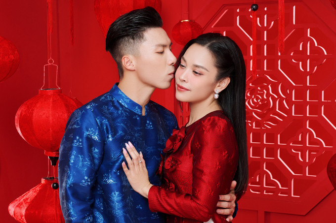 Ca sĩ Ngọc Mai và ông xã - NSƯT Quốc Nghiệp.