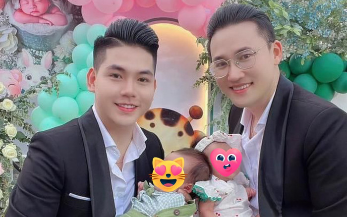Vừa hạnh phúc đón cặp song sinh, Hà Trí Quang và bạn trai đồng giới tiếp tục khoe tin vui về tổ ấm Ảnh 2