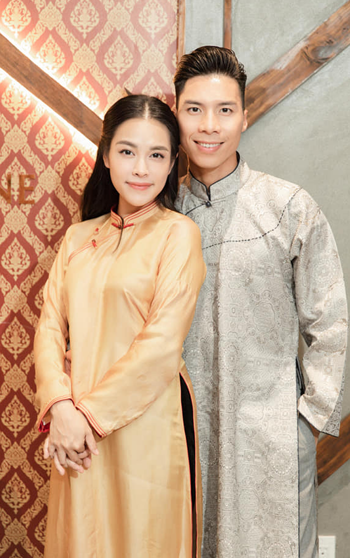 Ca sĩ Ngọc Mai và ông xã - NSƯT Quốc Nghiệp.