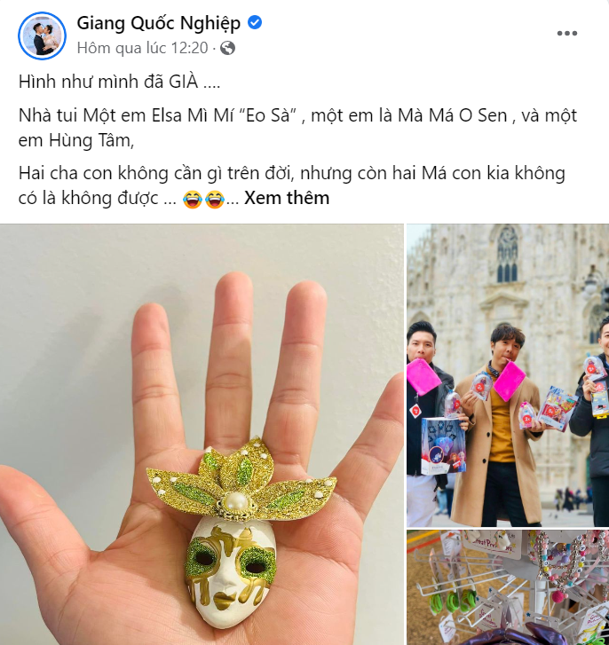 Động thái đầu tiên của Quốc Nghiệp ngay lúc bà xã đang là tâm điểm ồn ào.