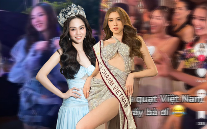 Tại Miss Charm 2023, Thanh Thanh Huyền bất ngờ bị chê vì 'tái hiện' hành động của Hoa hậu Mai Phương Ảnh 2