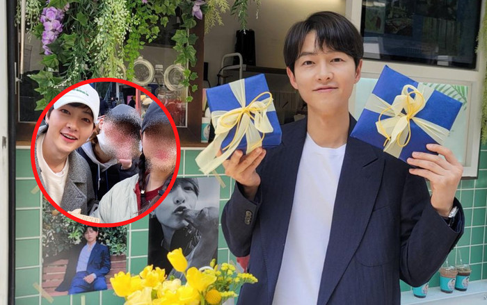 Song Joong Ki lộ diện sau khi thông báo tái hôn: Diện mạo tươi tắn, nở nụ cười rạng rỡ Ảnh 2