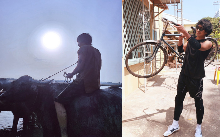 Tuấn Trần gây choáng với thân hình đen nhẻm, đội nắng chăn trâu trong Đất rừng phương Nam Ảnh 2