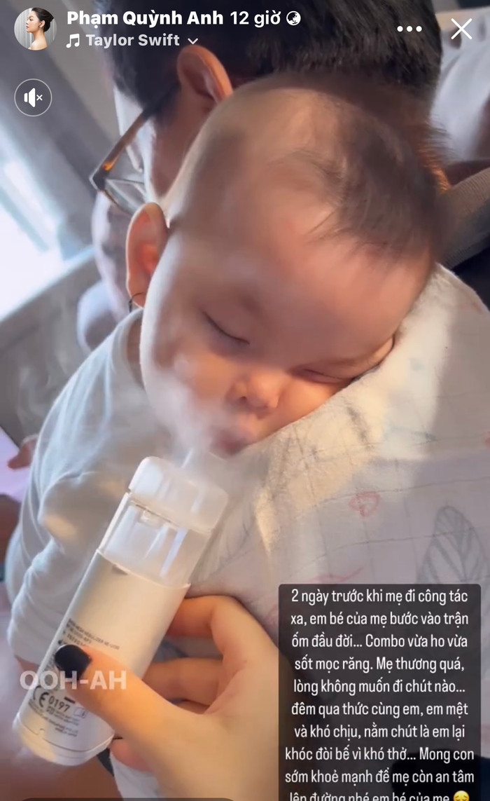 Ái nữ bị bệnh khiến Phạm Quỳnh không an tâm đi làm.