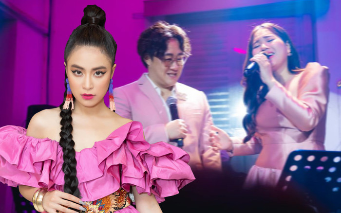 Trung Quân và Thùy Chi 'khổ sở' khi hát See Tình của Hoàng Thùy Linh Ảnh 2