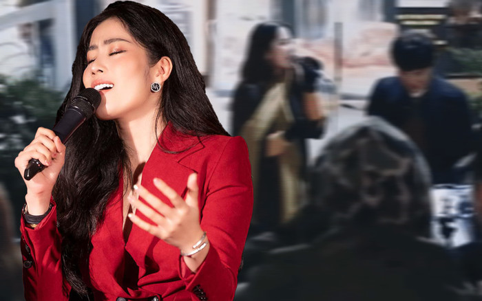 Phát hiện Nam Em hát hit của Hương Tràm giữa đường phố Hàn Quốc, dân mạng: 'Cô ấy quá tài năng' Ảnh 2