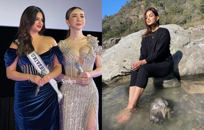 Vừa tháo bỏ vương miện, Miss Universe 2021 tung ảnh gầy gò, mặt hốc: Anti-fan muối mặt 'quay xe' Ảnh 1