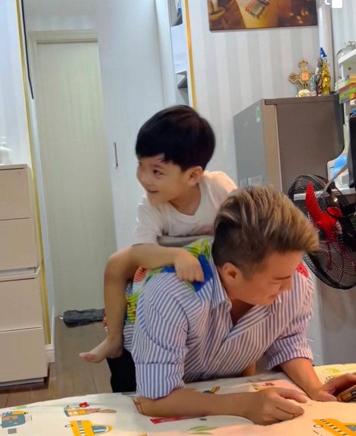 Polo Huỳnh là động lực lớn nhất để anh cố gắng mỗi ngày.