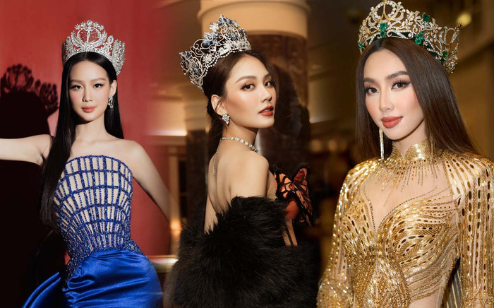 Khi các Người đẹp Nhân ái đi thi quốc tế: Thùy Tiên - Bảo Ngọc 'giật' crown, còn Mai Phương thì sao? Ảnh 2