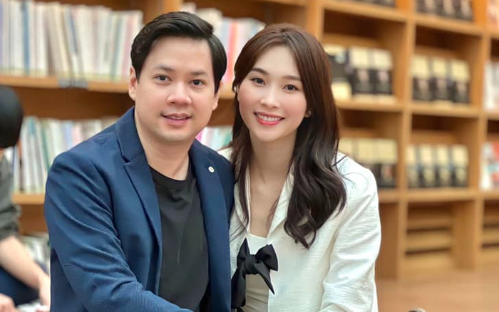 Hoa hậu Đặng Thu Thảo 'lên đồ' cùng chồng, gọi tên thân mật như thuở mới yêu Ảnh 2