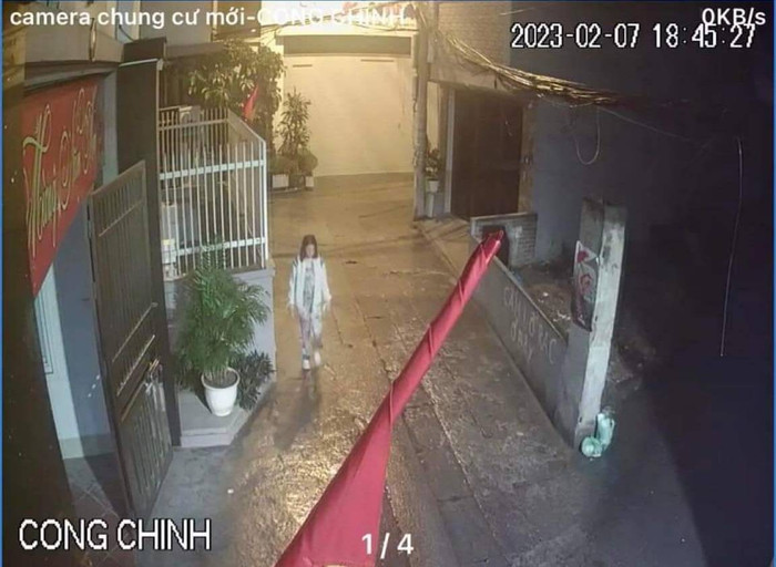 Hình ảnh gia đình đăng tải nhờ cộng đồng mạng tìm nữ sinh mất tích 5 ngày 