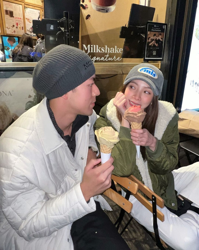 Hình ảnh đầu tiên Baifern chủ động 'đánh dấu chủ quyền' với Nine Naphat sau khi ngầm thừa nhận chuyện tình cảm