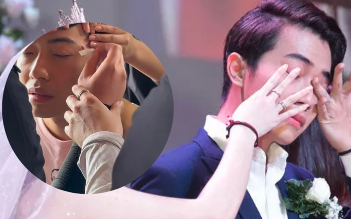 Một nam diễn viên Vbiz gặp chấn thương đến đổ máu khi đang quay hình Ảnh 2