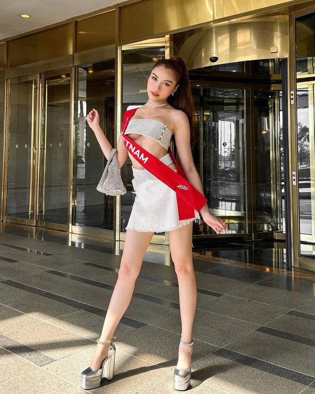Thanh Thanh Huyền được đặt nhiều kỳ vọng tại Miss Charm 2023.