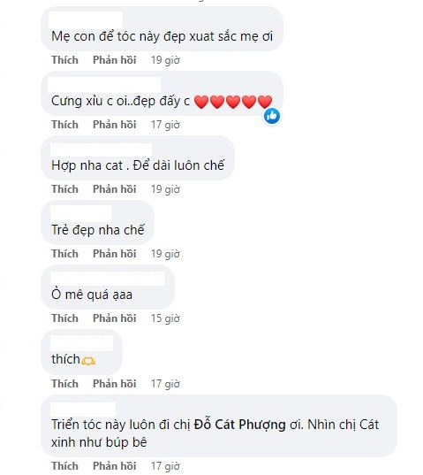 Hiện tại cư dân mạng vẫn đang không ngừng để lại bình luận bày tỏ sự thích thú trước diện mạo xinh đẹp của Cát Phượng